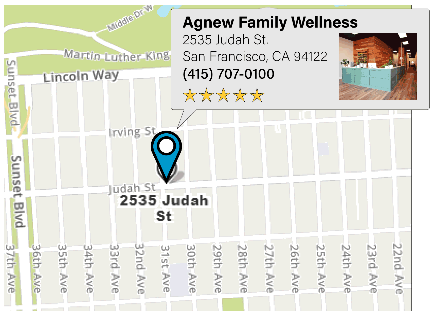 Agnew Family Wellness 's location on google map