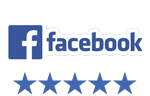 Rocio P.'s 5-star review on facebook for back pain
